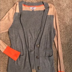 Tri-Color Cardigan